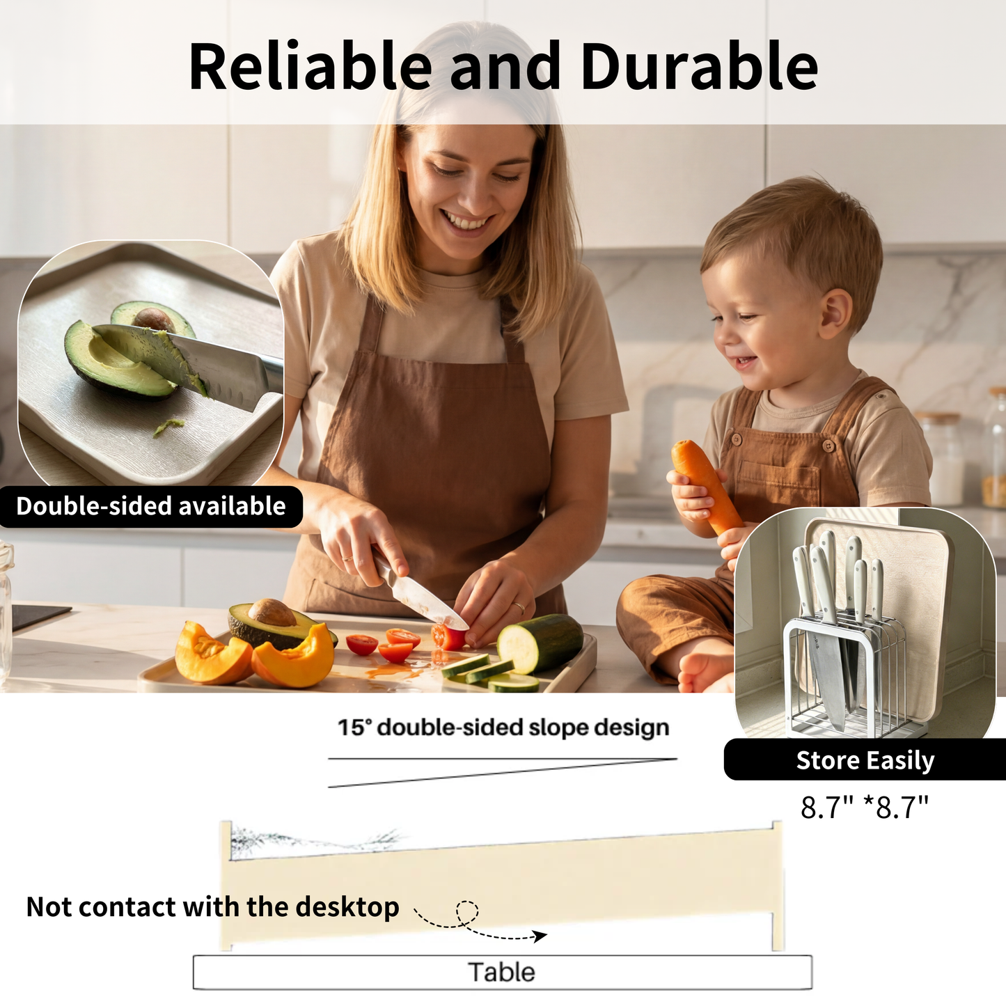GoFresh® Certified Rice Husk Mini Board