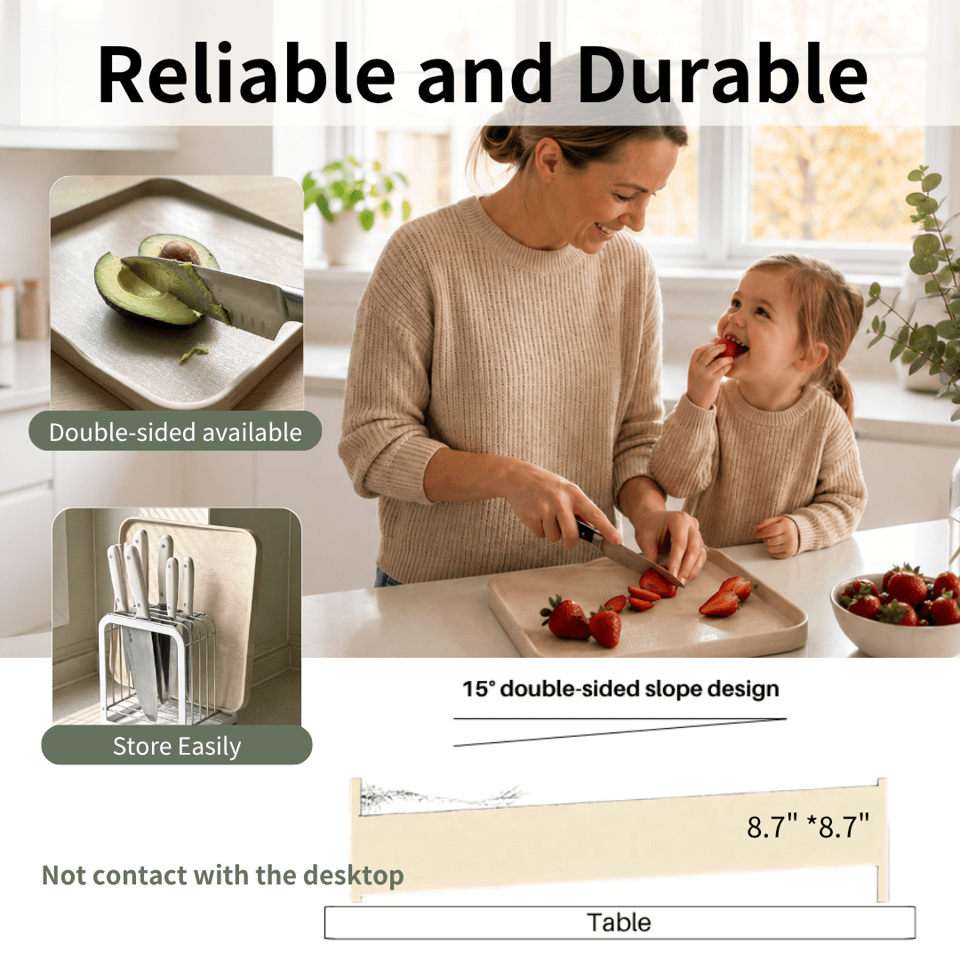 Rice Husk Pro Cutting Board™ - GoFreshBoards