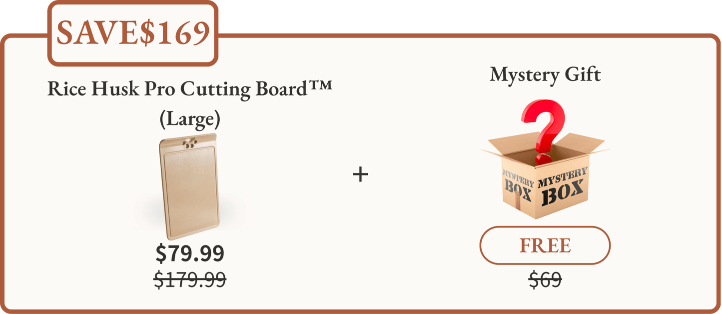 Rice Husk Pro Cutting Board™ - GoFreshBoards