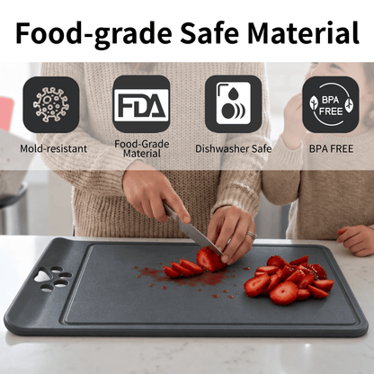 Rice Husk Pro Cutting Board™ - Black - GoFreshBoards