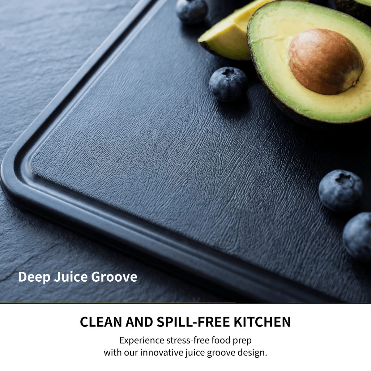 Rice Husk Pro Cutting Board™ - Black - GoFreshBoards
